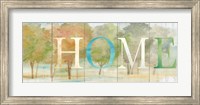 Framed Home Rustic Landscape Sign