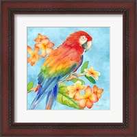 Framed Tropical Paradise Brights I