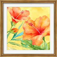 Framed Tropical Paradise Brights II