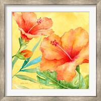 Framed Tropical Paradise Brights II