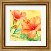 Framed Tropical Paradise Brights II