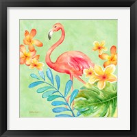 Framed 'Tropical Paradise Brights IV' border=