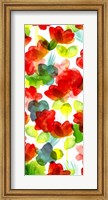 Framed Tropical Floral Panel I