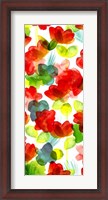 Framed Tropical Floral Panel I