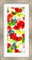 Framed Tropical Floral Panel I