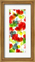 Framed Tropical Floral Panel I