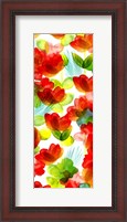 Framed Tropical Floral Panel II
