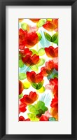 Framed Tropical Floral Panel II