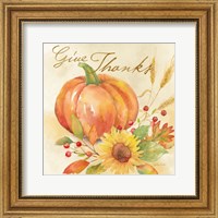 Framed Welcome Fall - Give Thanks