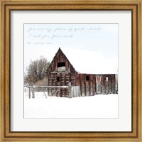 Framed Quiet Retreat