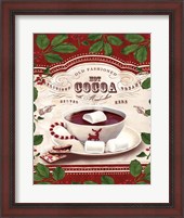 Framed Hot Cocoa Old Fashioned