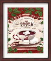 Framed Hot Cocoa Old Fashioned