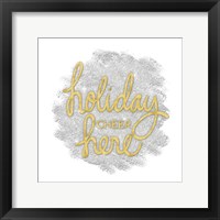 Framed Holiday Cheer III