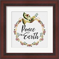 Framed Peace and Joy I