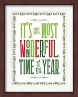 Framed Colorful Christmas with border IV