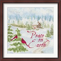 Framed Christmas in the Country III Peace on Earth