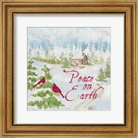 Framed Christmas in the Country III Peace on Earth
