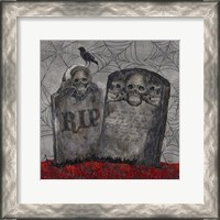 Framed Something Wicked Tombstones