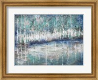 Framed Aspen Pond