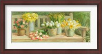 Framed Spring Garden Bench