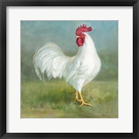 Noble Rooster I Framed Print