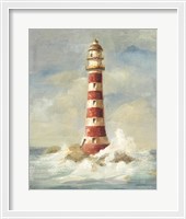 Framed 'Lighthouse II' border=