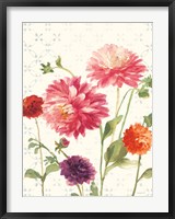 Framed Watercolor Floral VI