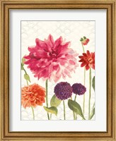 Framed Watercolor Floral V