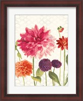 Framed Watercolor Floral V