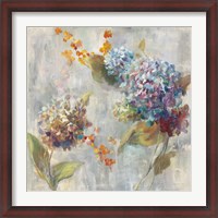 Framed Autumn Hydrangea II