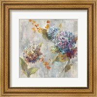 Framed Autumn Hydrangea II