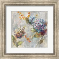 Framed Autumn Hydrangea II