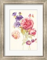 Framed Watercolor Flowers II