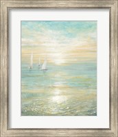 Framed Sunrise Sailboats I