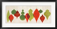 Framed Festive Decorations Ornaments