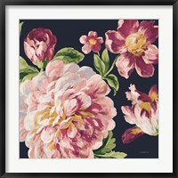 Framed Mixed Floral IV Crop I Pastel