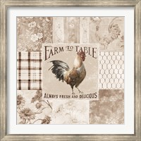 Framed Farm Nostalgia I Neutral