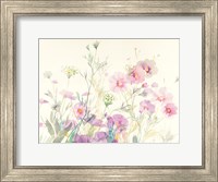 Framed Queen Annes Lace and Cosmos