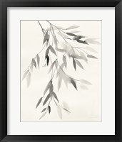 Framed 'Bamboo Leaves IV' border=