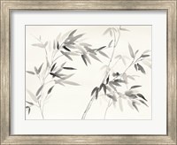 Framed Bamboo Leaves I
