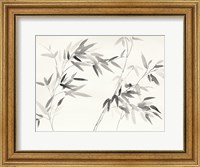 Framed Bamboo Leaves I