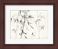 Framed Bamboo Leaves III