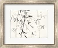 Framed Bamboo Leaves III