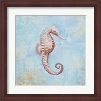 Framed Treasures from the Sea I Watercolor