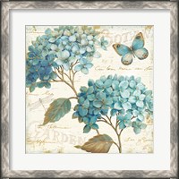 Framed Blue Garden V