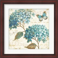 Framed Blue Garden V