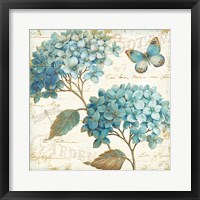 Framed Blue Garden V