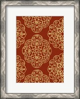 Framed Kolam Pattern II