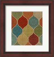 Framed Spice Mosaic Pattern Crop