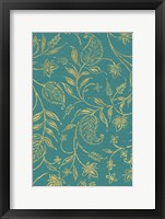 Paisley Trail III Patterns Framed Print